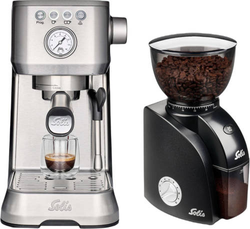 Solis Barista Perfetta Plus + Scala Zero Static - Espressomachine