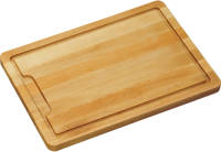 Kesper 1x Rechthoekige dikke houten snijplanken 28 x 40 cm - Snijplanken