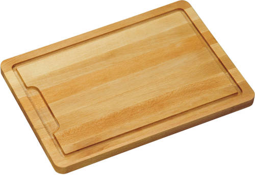 Kesper 1x Rechthoekige dikke houten snijplanken 36 x 50 cm - Snijplanken