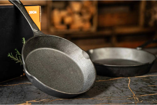 Gietijzeren skillet pan Smokin' Flavours - 20 cm