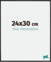 Your Decoration Fotolijst 24x30cm Zwart Hoogglans Kunststof Evry