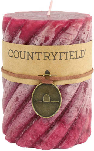 Countryfield Stompkaars met ribbel Paars Ø7 cm Hoogte 7,5 cm