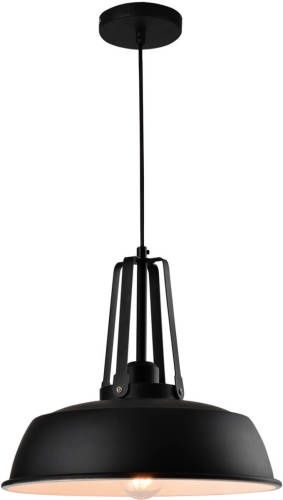 QUVIO Hanglamp rond zwart - QUV5080L-BLACK