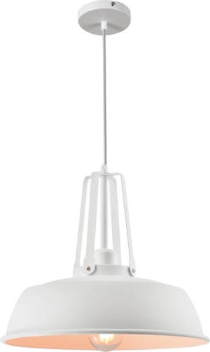 QUVIO Hanglamp rond wit - QUV5080L-WHITE