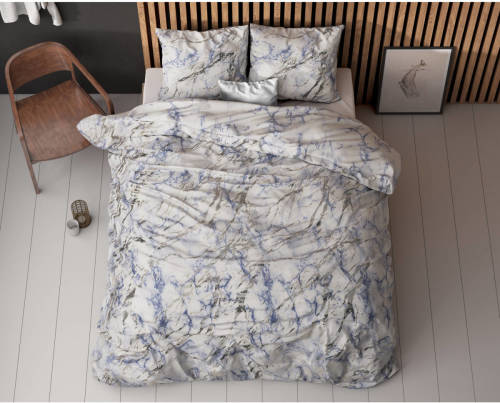 Sleeptime Ocean Dekbedovertrek - 140X200/220 + 1 x kussensloop 60x70 - Blauw