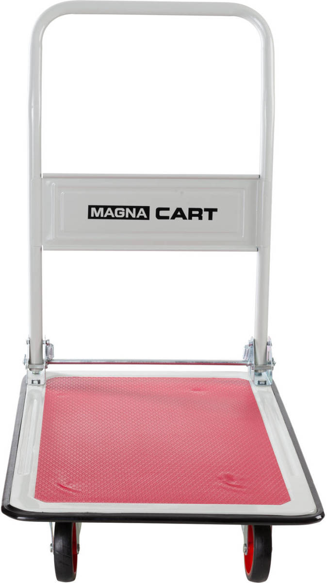 Magnacart Platformwagen - Max. 250KG - Opvouwbare Plateauwagen - 91 x 61 x 87 CM - Zilver