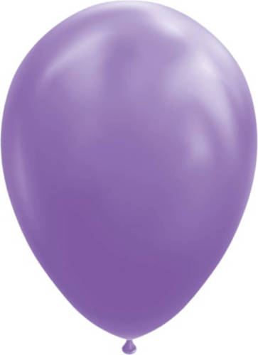 Globos Wefiesta ballonnen 30 cm latex violet 10 stuks