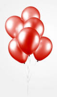 Globos ballonnen metallic 30 cm latex rood 10 stuks