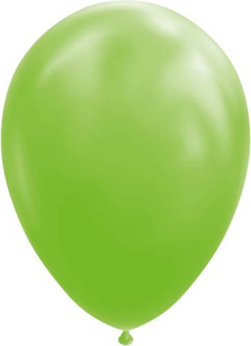 Globos Wefiesta ballonnen 30 cm latex lime 10 stuks