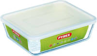 Pyrex Cook & Store ovenschaal met deksel - 27 x 23 cm - 4 liter