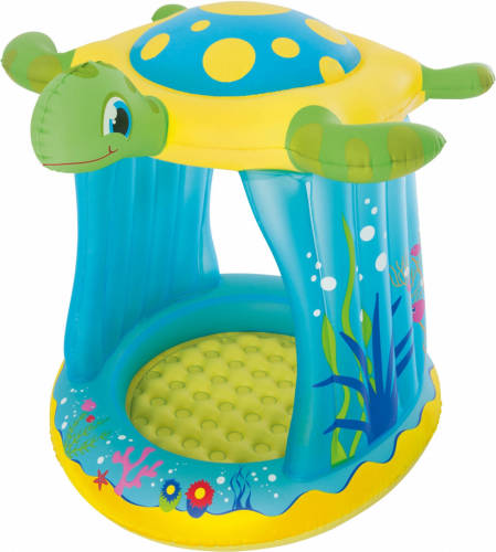 Bestway kinderzwembad schildpad 112 x 99 x 97 cm