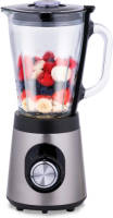 Alpina Blender 1,5L - BL9703A-GS - Smoothie Maker 500W - 2 Snelheden en Pulserende Functie - Zilver
