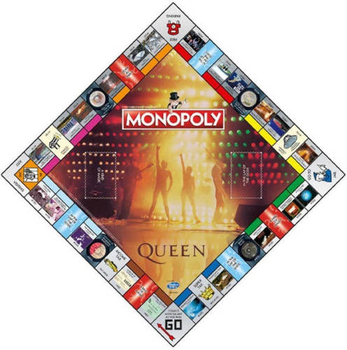 Winning Moves Monopoly Queen - Engelstalig