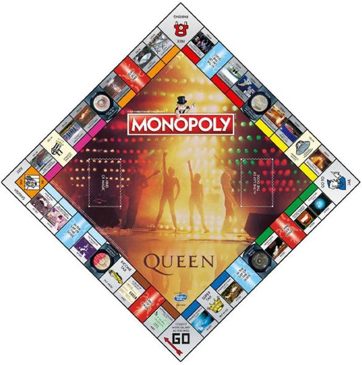 Winning Moves Monopoly Queen - Engelstalig