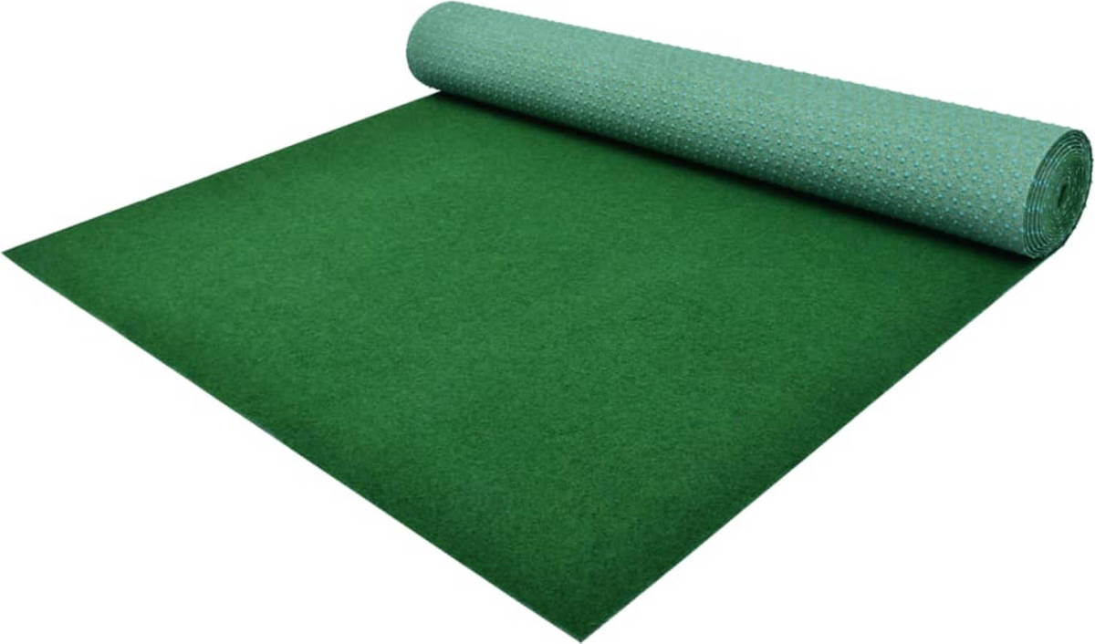 VidaXL Kunstgras met noppen 2x1 m PP groen