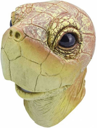 Bristol novelty Schildpad masker van rubber - Verkleedmaskers