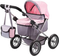 Bayer poppenwagen Trendy grijs/roze 67 cm