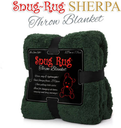 Snug-Rug throw deken - racing groen