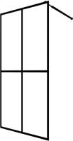 VidaXL Inloopdouchewand 80x195 cm mat gehard glas