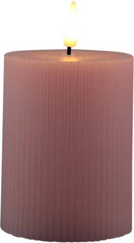 Magic Flame - LED kaars 7,5x10cm roze