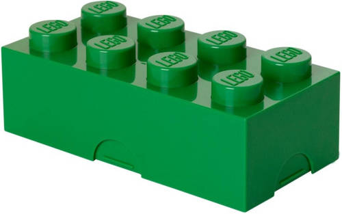 LEGO - Lunchbox Brick 8 - Polypropyleen - Groen