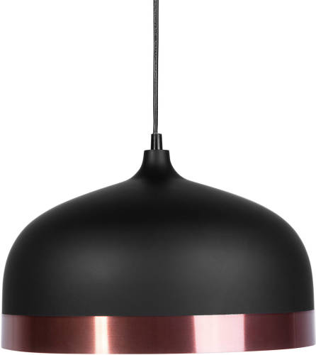 Beliani PARINA - Hanglamp-Zwart-Aluminium