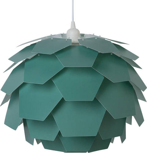 Beliani SEGRE - Hanglamp-Groen-Synthetisch materiaal