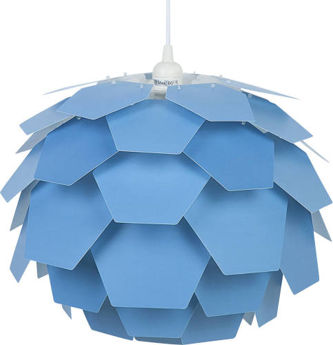 Beliani SEGRE - Hanglamp-Blauw-Synthetisch materiaal