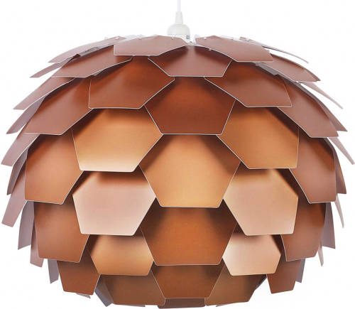 Beliani SEGRE - Hanglamp-Koper-Synthetisch materiaal