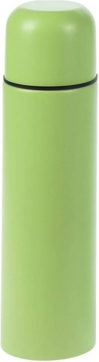 Excellent Houseware RVS thermoskan/isoleerkan 500 ml lime groen - Thermoskannen