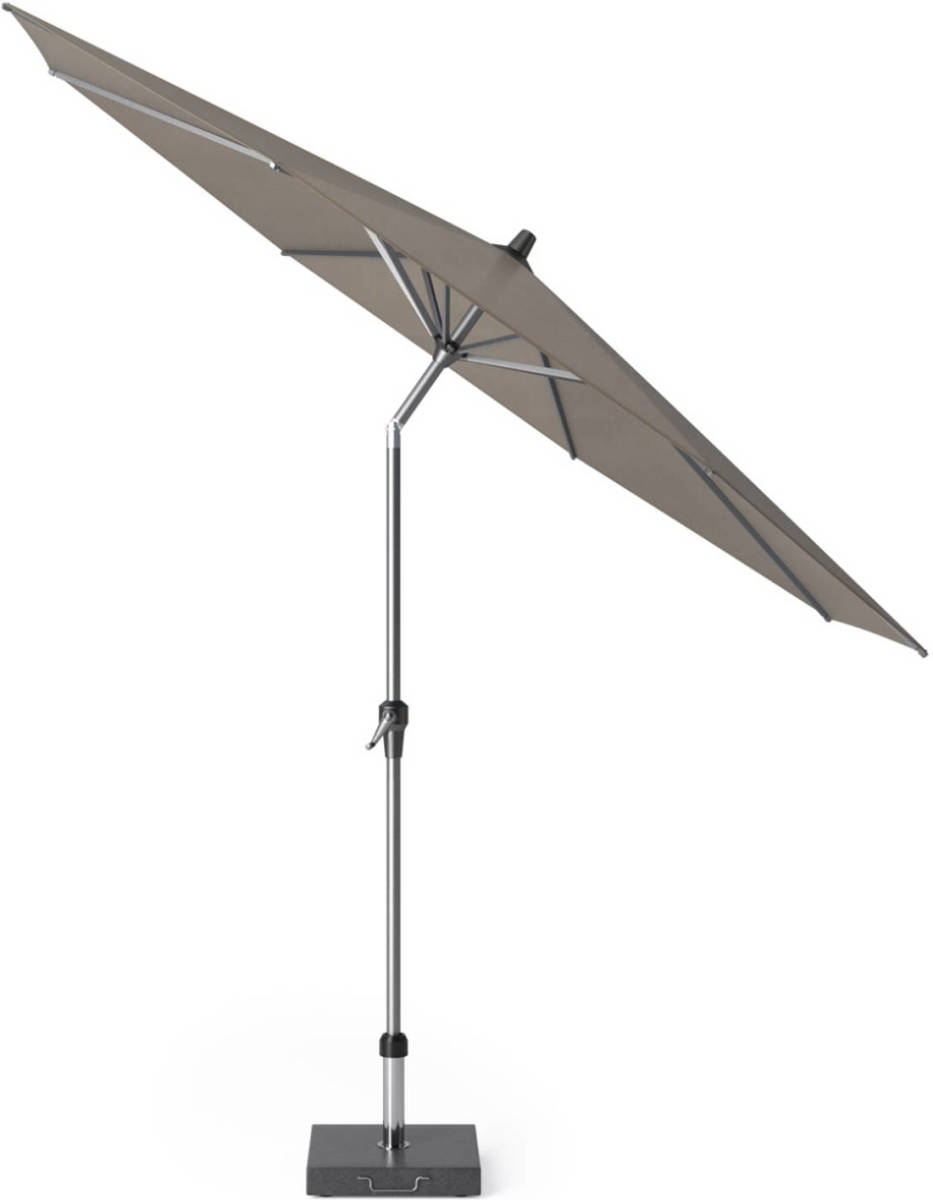 Platinum Riva stokparasol 3 m. rond - Premium - Havana Taupe