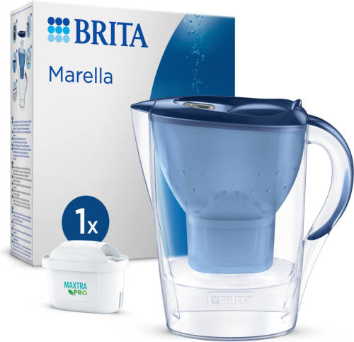 BRITA - Waterfilterkan - Marella Cool - 2,4L - Blauw - incl. 1 MAXTRA PRO ALL-IN-1 filterpatroon