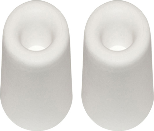 QlinQ Deurbuffer - 2x - deurstopper - wit - rubber - 75 x 40 mm - Deurstoppers