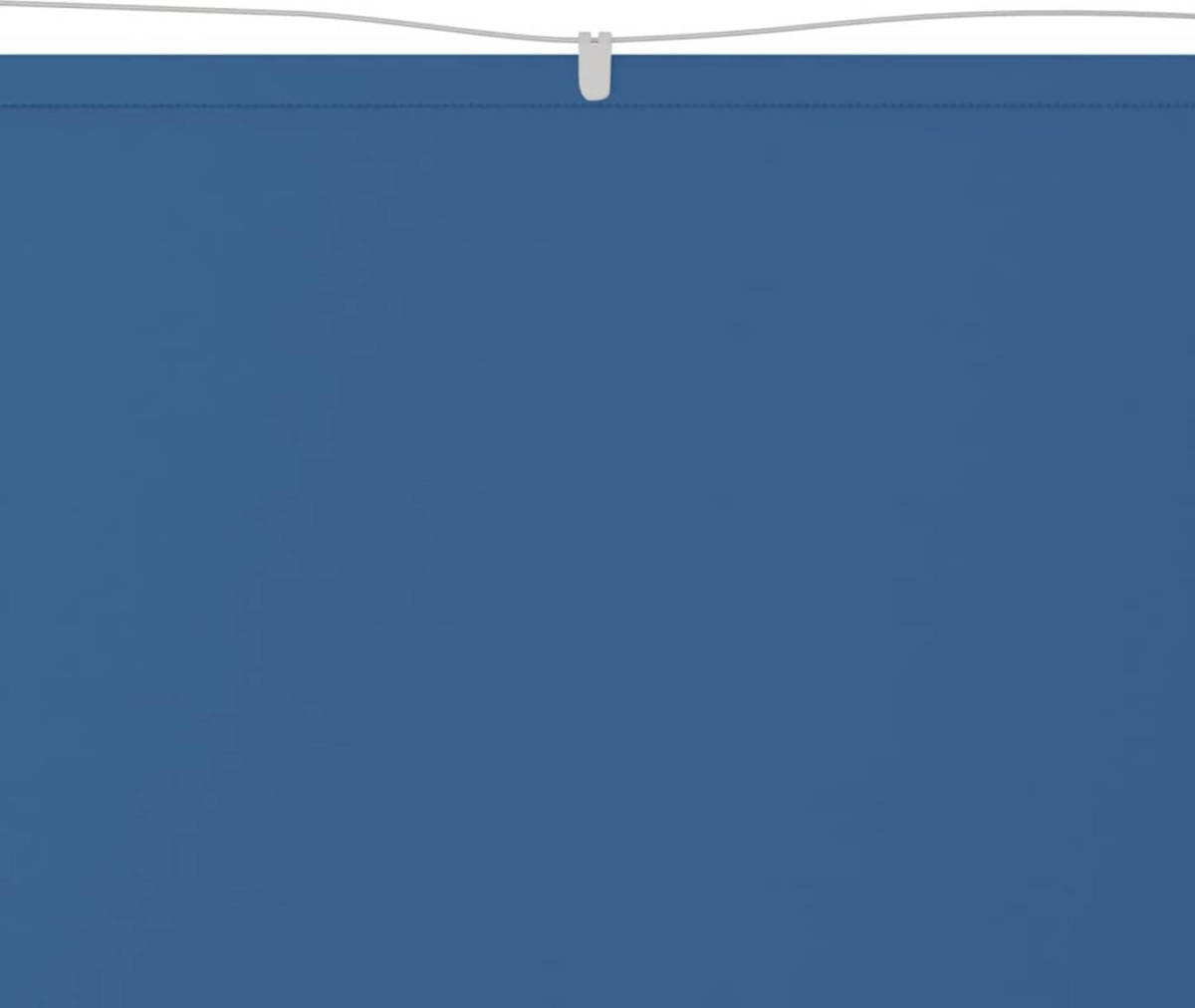 The Living Store Verticaal Balkonscherm - 200 x 420 cm - Blauw - Oxford stof