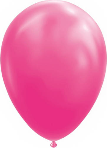 WAYS_ Wefiesta ballonnen 30 cm latex donkerroze 10 stuks