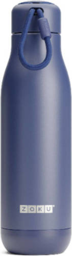 Zoku - Thermosfles RVS, 750 ml, Blauw - Zoku Hydration