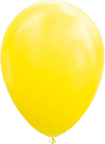 WAYS_ Wefiesta ballonnen 30 cm latex geel 10 stuks