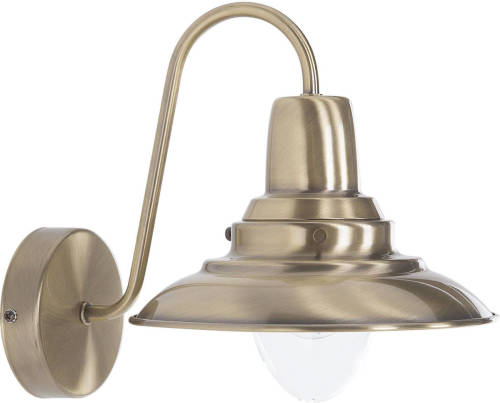 Beliani LUZA - Muurlamp-Messing-Metaal