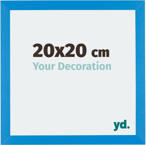 Your Decoration Fotolijst 20x20cm Helder Blauw MDF Mura