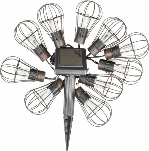 Hi Premium Tuinverlichting Ketting LED Zonne-energie - 10 Lampen