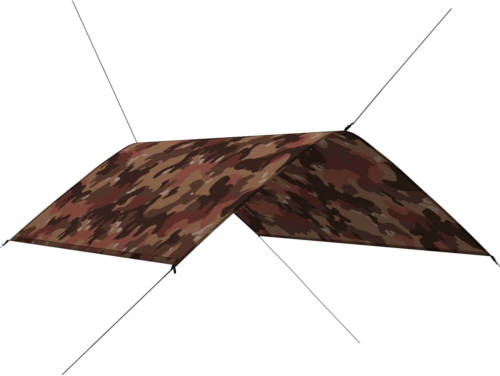 The Living Store Tuinzeil Camouflage - Polyester - 300 x 200 cm - Uv-bestendig