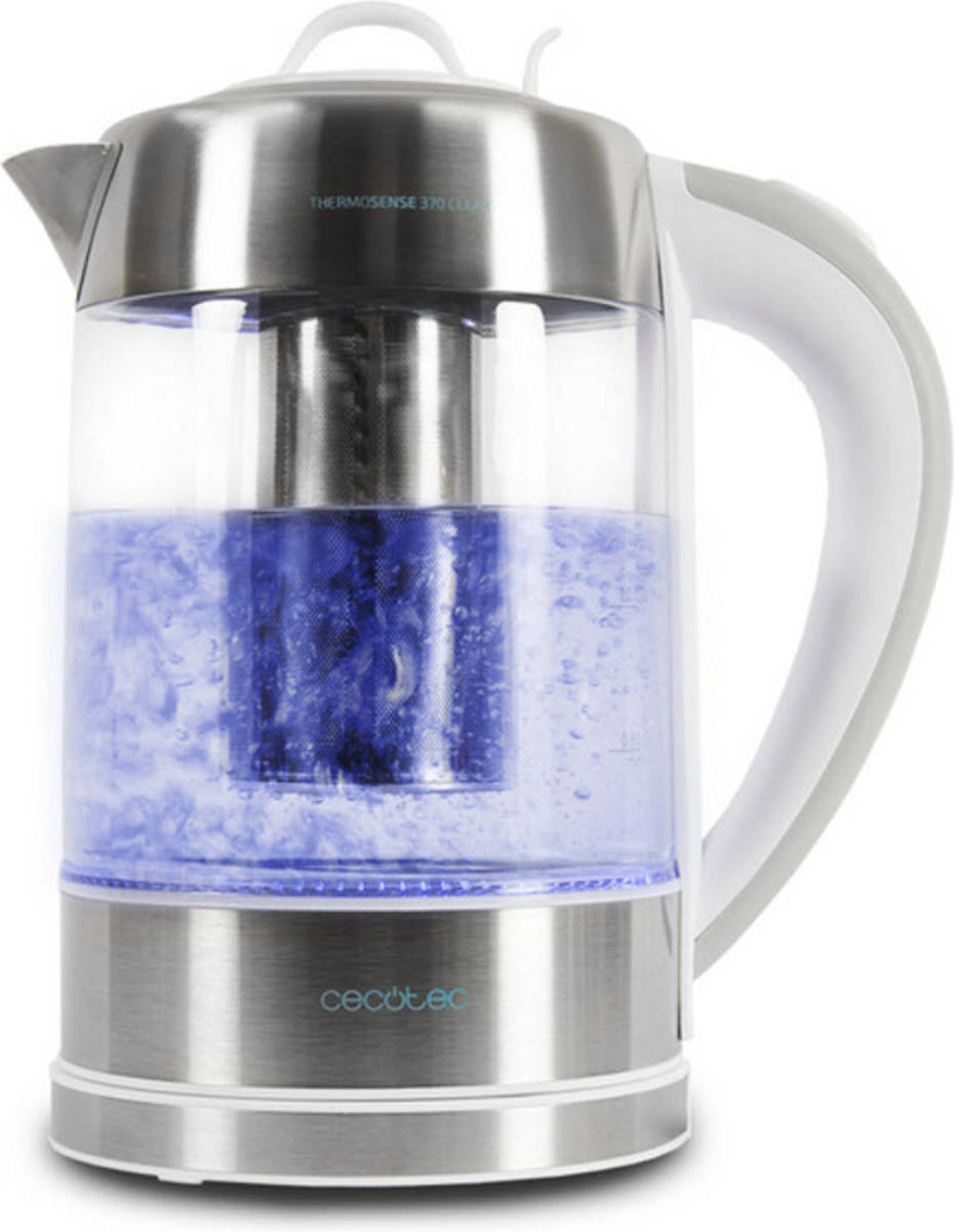 Waterkoker Cecotec ThermoSense 370 Clear 2200W 1,7 L Wit Roestvrij staal 2200 W 1850-2200 W 1,7 L