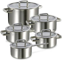 Habonne Royal Tri-Ply Kookpannenset 5 delig - RVS