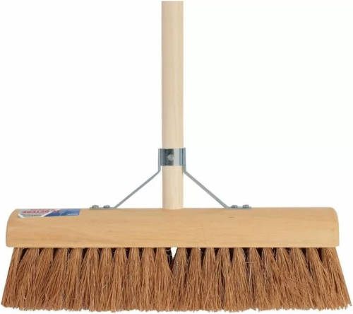 Talen Tools Binnenbezem - FSC hout - kokos - 30cm - 130 cm - Bezem