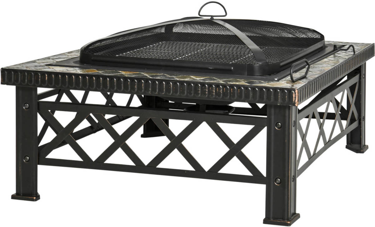 Zenzee Vuurkorf - Vuurkorven voor buiten - Terrashaard - Vuurschaal - BBQ