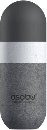 Asobu Orb Bottle - betongrijs - 0.46 L