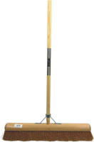 Synx Tools Coco Bezem Binnen -40 cm - Zachte bezems - Zaalveger - Bezemsteel - Besem Veger - Tuin - Schoonmaken - Zacht