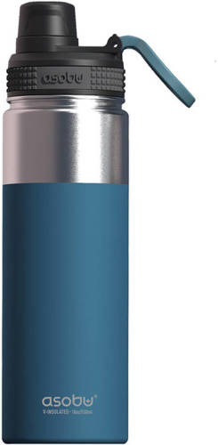 Asobu Alpine Flask Bottle - blauw - 0.53 L