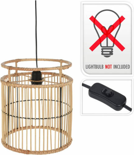 H&S Collection Hanglamp naturel