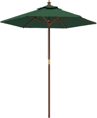 The Living Store Parasol The Living Store - Groen - 196 x 231 cm - Polyester